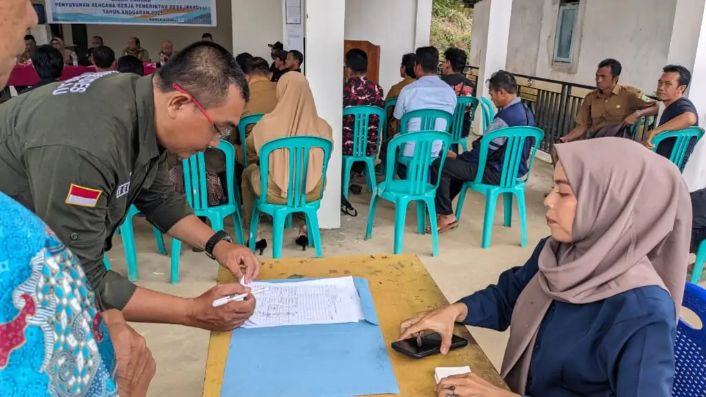 Desa Nanga Biang melakukan musyawarah Desa untuk tahun anggaran 2025